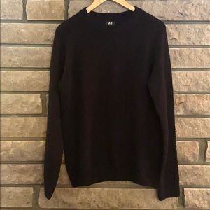 Dark navy blue pullover sweater
